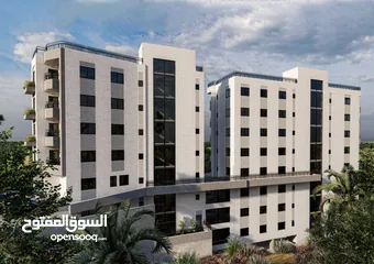  3 شقق سكنيه في مدينه البيرة