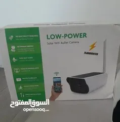  1 كاميرا مراقبة لاسلكية تعمل بالطاقة الشمسية منخفضة الطاقة
