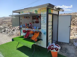  1 كشك للبيع مع الموقع ( عش غراب بيت ساحور)  فرصة للعمل الفوري الحق حالك.