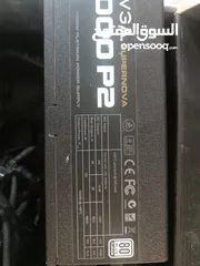  2 power supply EVGA 1000 WATT PLATINUM