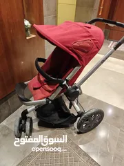  2 quini stroller عربية أطفال