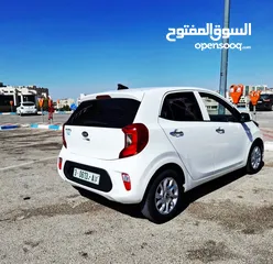  5 كيا بيكانتو 2020 فل بصمة  عداد قليل ( 50 ) ألف كيلو
