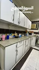  1 مطبخ المنيوم تقريبا 10متر نضيف للبيع