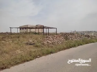  4 ارض سكنية مميزة مطلة ومرتفعة في زبدة فركوح قرب المركز الأمني سعر مناسب جدا من المالك مباشرة