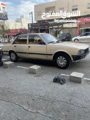  4 بيجو 505 موديل 1985 اوتوماتيك