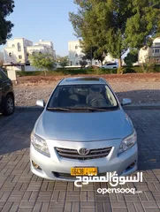  4 Corolla للبيع رقم واحد 2009 السعر غير قابل للتفاوض مالك ثاني  very neat Toyota Corolla second owner