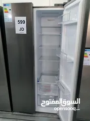  2 ثلاجة دايو إنڤيرتر ( كوري تجميع الصين ) سايد باي سايد ستانلس ستيل ثقيل ( توفير طاقة ) بسعر متميز