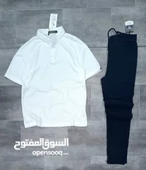  3 فانيل رجالي شبابي ياقه مكسيكي خامه قطن ممتازه مقاسات متوفره m..L..Xl...xxl السعر 4500 + بنطلونات بدي