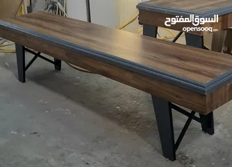  15 طاولات وسط طاولات شاشه جميع المقاسات الوان متعددة  كفاله على جميع اعمالنا