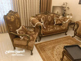  1 كنب ضيوف 9 مقاعد حفر فاخر