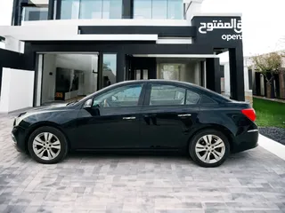  6 AED 410 PM  CRUZE LT 1.8 V4 FWD  FULL OPTIONS  WELL MAINTAINED  GCC SPECS
