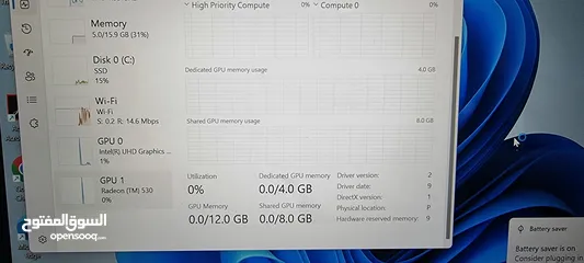  1 Dell laptop 5471 with 4gb Dedicated graphic card
