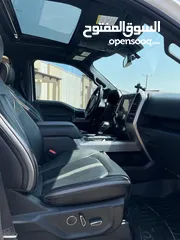  13 فورد F150 2018 بلاتينيوم فورويل فول اوبشن بانوراما,مساج السياره نظيفه جدا
