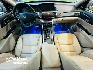  7 Honda Accord v6  Model 2016  Gcc sp Full option with sun roof