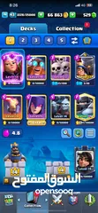  2 حساب كلاش رويال للبيع Clash royal account for sale