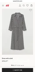  1 فستان مارکة H&M  الاصلي غیر مسعملة (((( عرض مؤقت !! توصیل مجاني )))