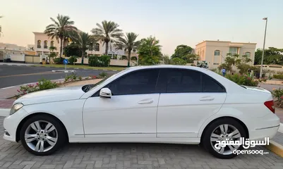  3 Mercedes C200, Top Option, Gcc Specs, Panoramic Sunroof, Good Condition