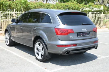  8 0% DP - AUDI Q7 S-LINE 3.0SC 2015 - FIRST OWNER - WELL MAINTAINED - GCC