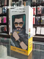  12 جهاز اخو الجديد pova 6 pro 5G رام 24 جيجا 256 مكفول بالشركة اغراضة والكرتونه الأصلية متوفر توصيل