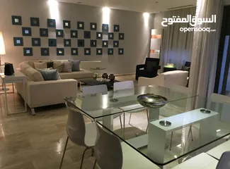  15 شقة فاخرة - مفروشة - عبدون - 4نوم 2ماستر - 260م - تدفئة غاز - اعلان رقم - O464