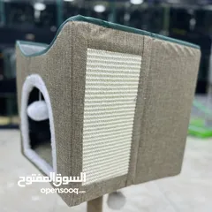  5 بيوت مع خداشات للقطط