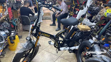  1 بيع بسكليت كهربا LERDER جديد الف الف بسعر مميز جداً