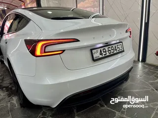 10 Model 3 2024 standard plus   قمة التميز الوحيده بالاردنHighland