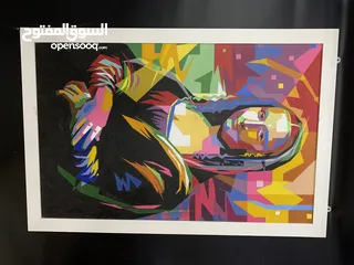  3 Unique hand painting Mona Lisa photoframe