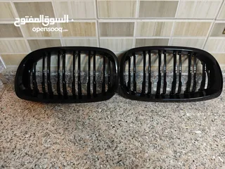  2 شبك BMW E46 بسة اسود, كوبيه فيس لفت، جديد