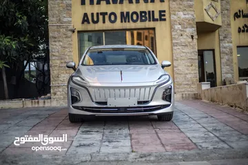  2 ‏ HONGQI E-QM5 EV 2024 وارد وكفاله الوكاله بدفعه اولى تبداء من 1750 تسليم مفتاح