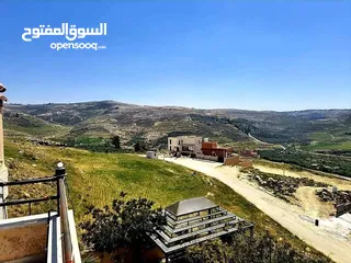  10 فيلا للبيع في أجمل المواقع في عمان تبعد عن الدوار السابع 15 دقيقه اطلاله مميزه على جبال فلسطين