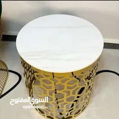  3 طاولات ستالنس ستيل مميزه ذات تصميم خلاب