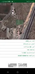  7 ارض استثمارية مميزة تنظيم تجاري اتوستراد عمان جرش 7دنمات على مستوى الشارع 3 شوارع واجهة 350 متر
