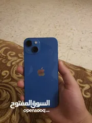  3 ايفون 13 128G مش مفتوح بحاله الوكاله نظيف بطارية 77‎%‎