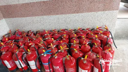  3 Fire extinguisher all kinds fire safety services (jeddah,makka,riyadh,madina) طفاية حريق