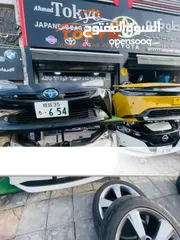  9 طمبون /صدام امامي تويوتا بريوس-2022  مستعمل اصلي ياباني  Toyota Prius 2019/2022