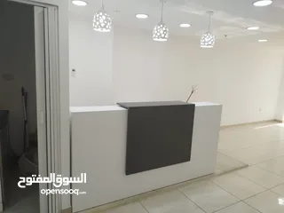  1 كاونتر استقبال مع ملحقاته للعيادات و المكاتب