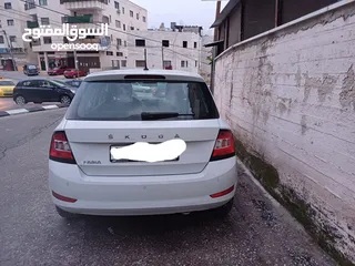  2 سكودا فابيا 2021 - نابلس