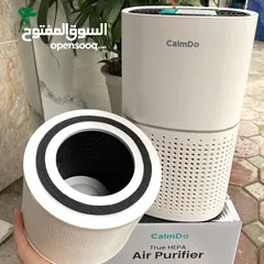  16 جهاز التنقية CalmDo AP002 HEPA الأقوى في العالم بخاصية تنظيف الفلتر لاعناء بعد اليوم