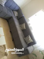  3 طقم كورنر غرفة ضيوف شبه جديد