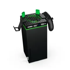  8 مروحة تبريد متوافقة مع Xbox Series X/S مع شاشة LED، نظام مروحة تبريد سريع قابل للتعديل، مروحة علوية