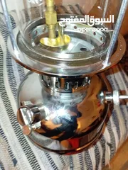  6 مصباح شمبر شنبر كاز  لوكس فانوس تدفئه و اناره واسعه تحفه انتيك ستانلس ستيل  هندي  دفا  اقتصادي حجم ك