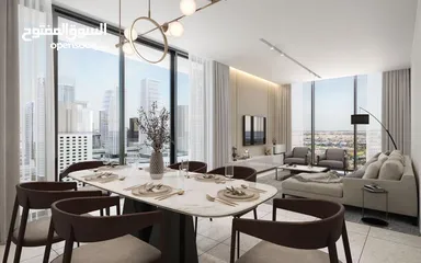  2 سويت جراند فندقي 4 غرف للبيع في Sobha One إطلالة على برج خليفة وداون تاون دبي وبرج الخور