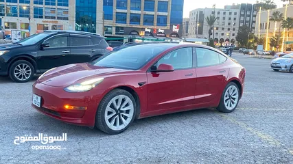  28 Tesla model 3 2022 standard plus/7 جيد / اتوسكور A/ عداد قليل كاش وبالاقساط