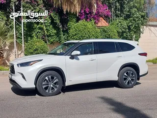  28 تويوتا هايلاندر XlEفل الفل بفتحه 2021 فحص 2 جيد جمرك جديد بسعر مغري وقابل للبدل