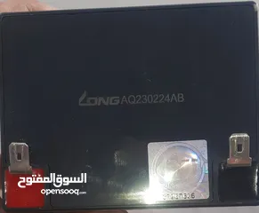  3 متوفر بطاريات نوع لونج 12v 5ah صناعه فتناميي