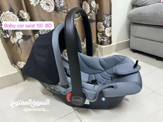  3 New stroller electronic moveable with music System, Baby Trolley, Baby car seat.