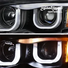  5 ‏  New Lights BMW 2003/04 E46 Sedan طقم اضاءة امامي، خلفي، كشافات، جديد.  BMW E46