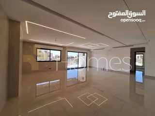  5 شقة طابق اول للبيع في عبدون بمساحة بناء 240م