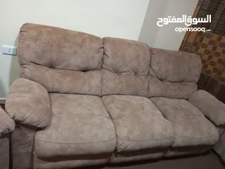  1 طقم كنب ريكلاينر امريكي للبيع